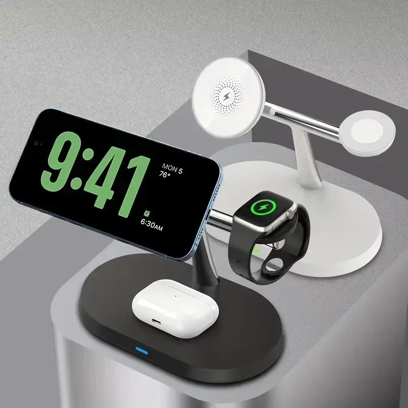Draadloze Oplaadstandaard 3-in-1 MagCharge Snellaadstation