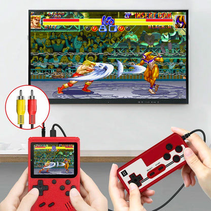 Retro Spelconsole met 400 Klassieke Games en TV Aansluiting