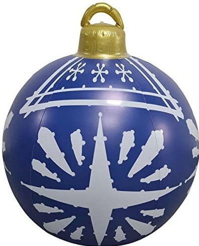 Kerstbal Buiten Decoratie 60cm Weerbestendig PVC