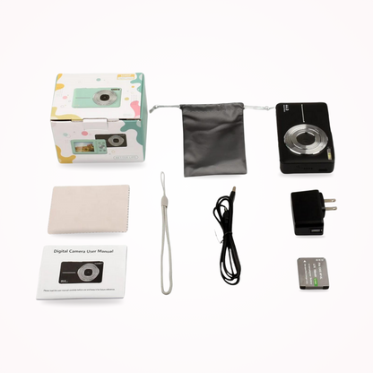 Retro Digitale Camera 1080p Lichtgewicht en Draagbaar