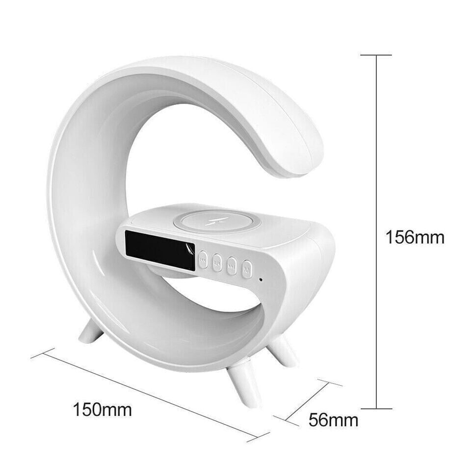 Bluetooth Speaker met Verlichting en Wekkerfunctie