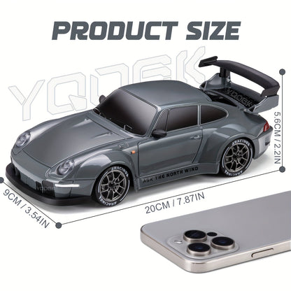RC Drift Auto 1:24 met LED Wielen – 4WD Oplaadbaar Race Speelgoed