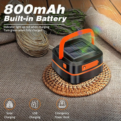 LED Campinglamp Oplaadbaar Compact voor Kamperen en Noodverlichting