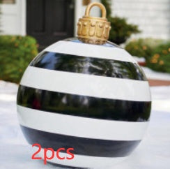 Kerstbal Buiten Decoratie 60cm Weerbestendig PVC