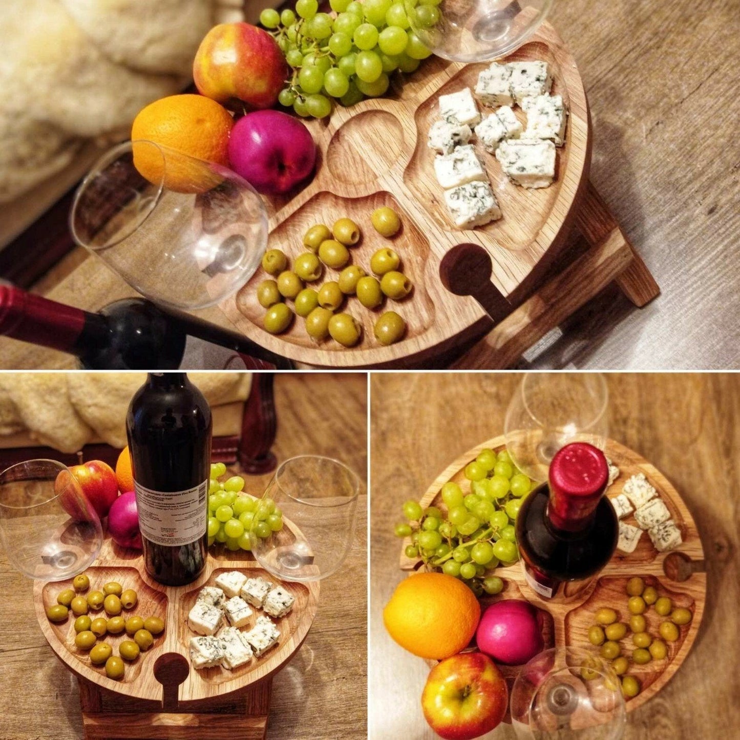 Borrelplank Organizer voor Kaas en Vleeswaren Modern Design