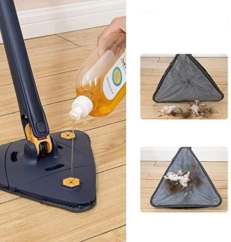 Driehoekige Mop LuxClean voor Efficiënt Schoonmaken