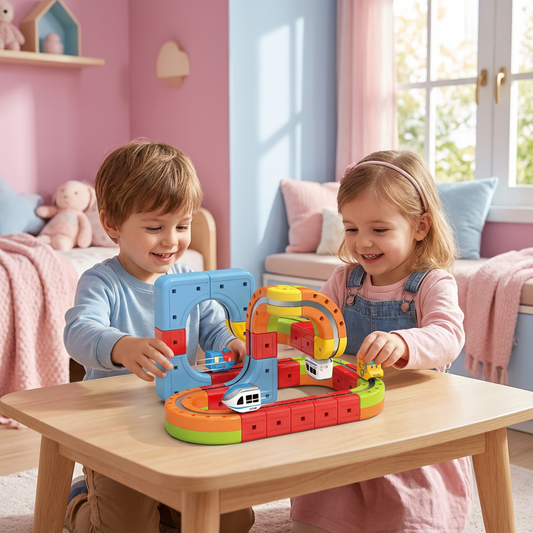 Magnetische Bouwsteen Set voor Kinderen - Velinix