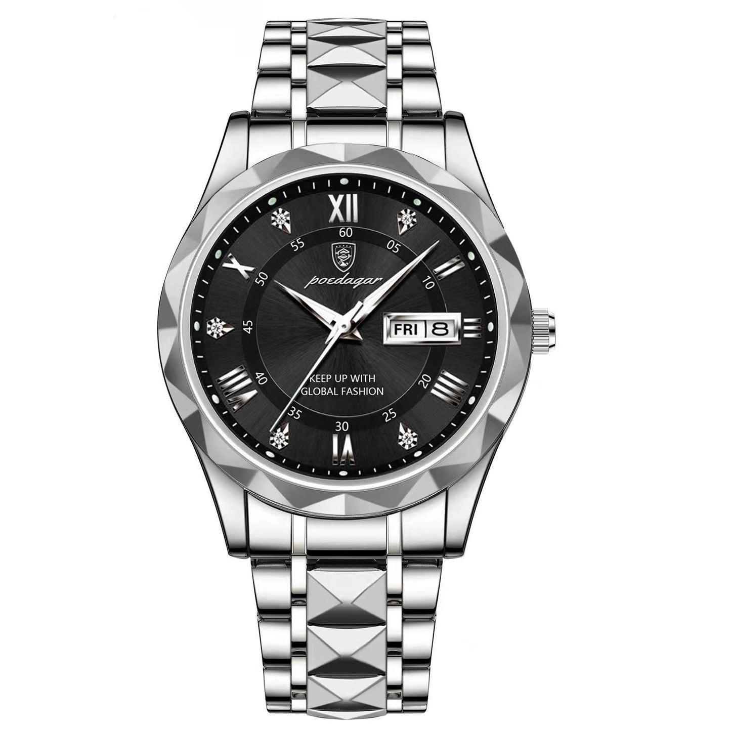Mannen Horloge Waterdicht met Quartz Beweging RVS
