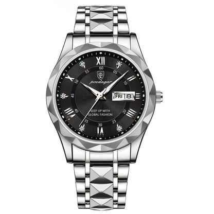 Mannen Horloge Waterdicht met Quartz Beweging RVS