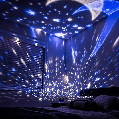Sterrenprojector Nachtlamp voor Kinderkamer met Muziek en USB