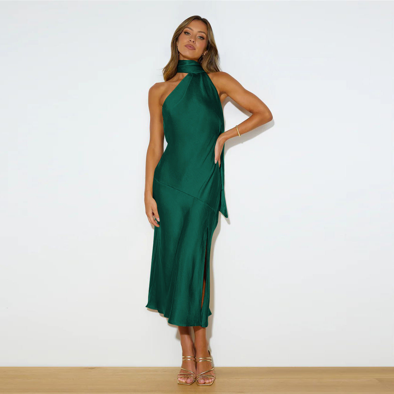 Variant image for Drapea™ – Dames Jurk met Elegante Drapering en Flatterende Pasvorm-3