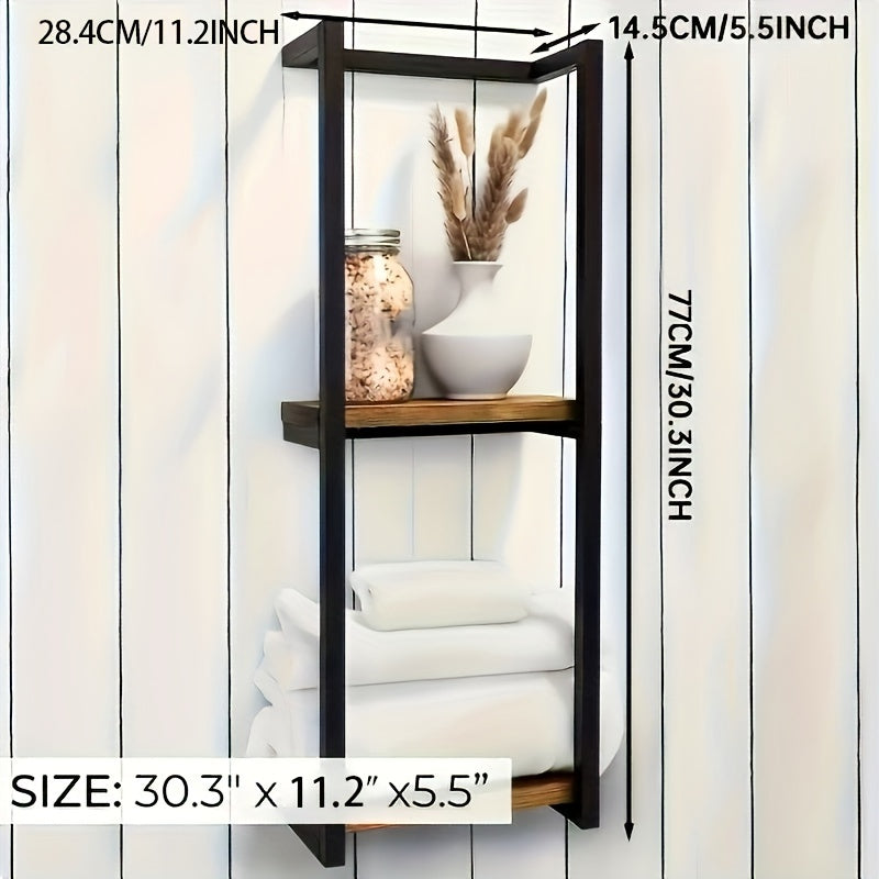 Badkamer Handdoekhouder Wit Compact en Netjes