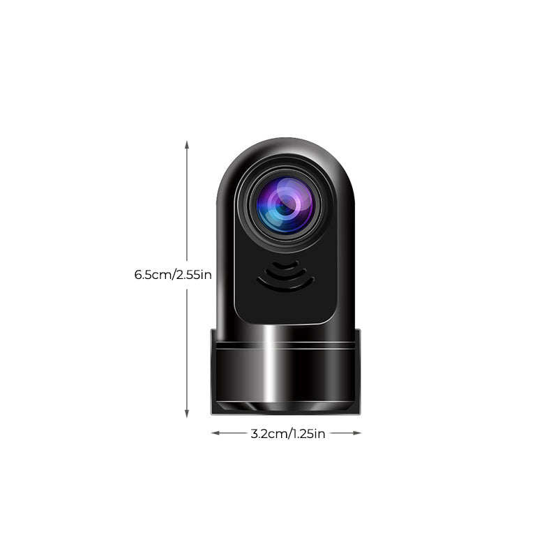 Mini Dashcam 1080P HD ADAS 360° Draaien