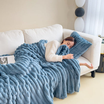Zachte Fleece Deken voor Warme Winteravonden