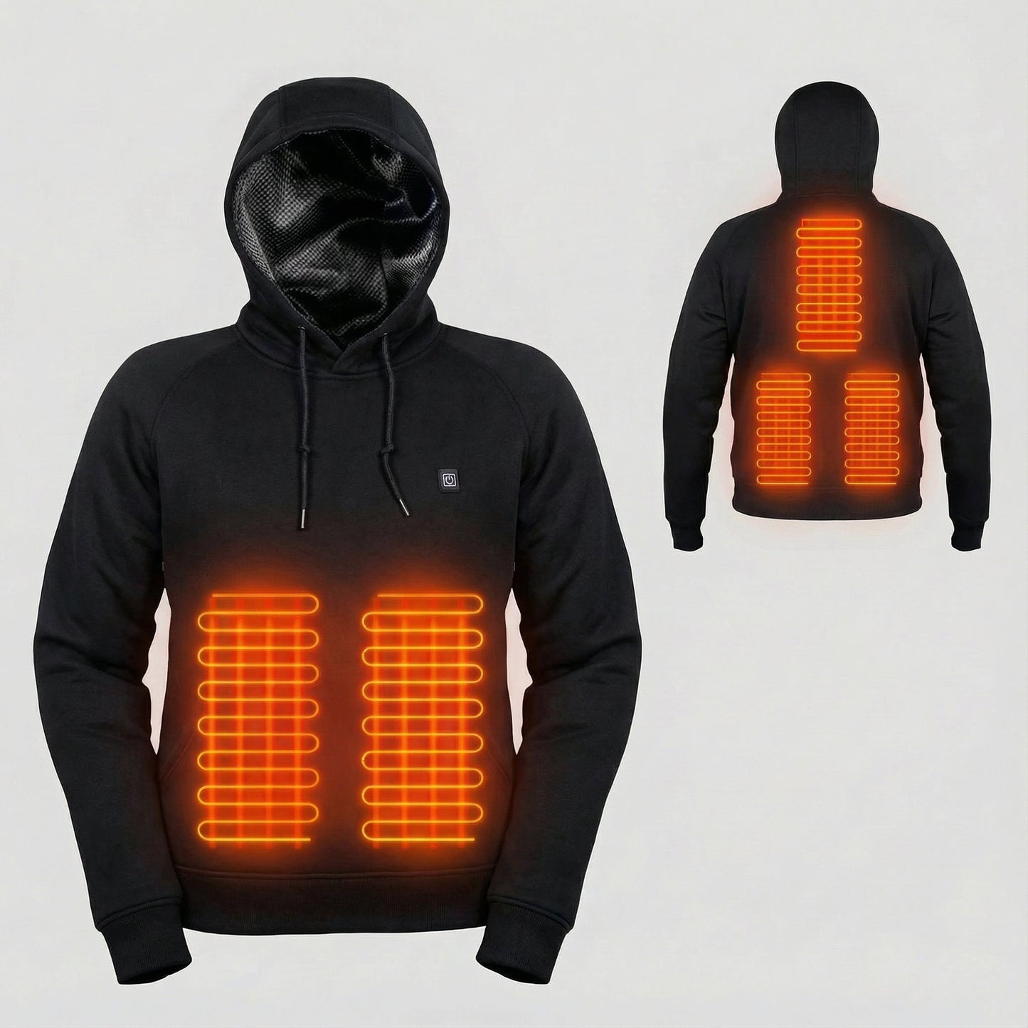 USB Verwarmde Hoodie Warm en Stijlvol voor Winter