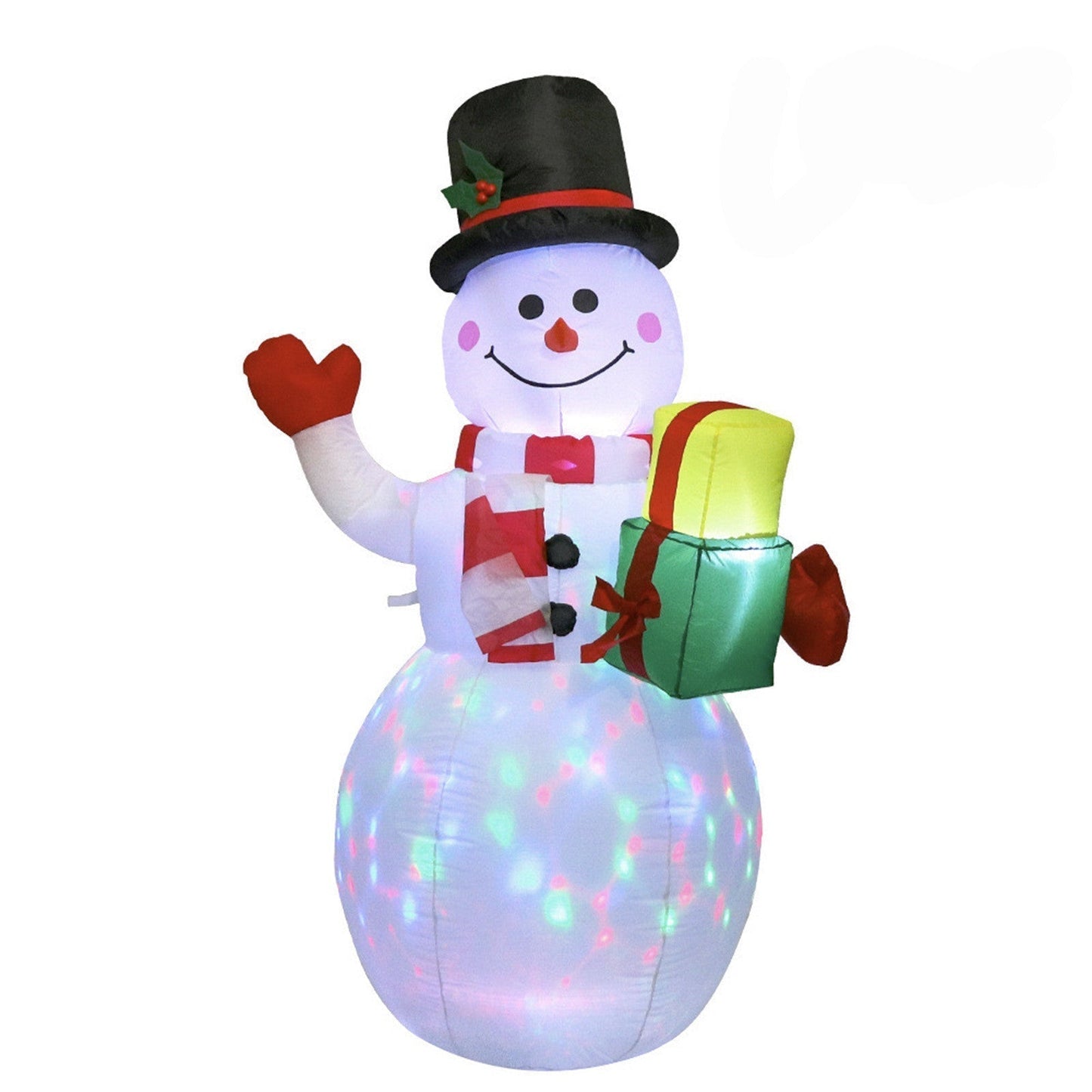 Kerstversiering met Verlichting - Sneeuwman of Kerstboom Ornament