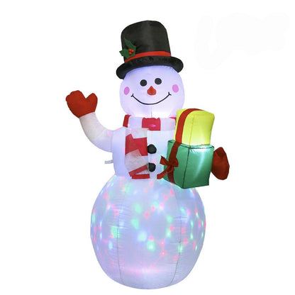 Kerstversiering met Verlichting - Sneeuwman of Kerstboom Ornament