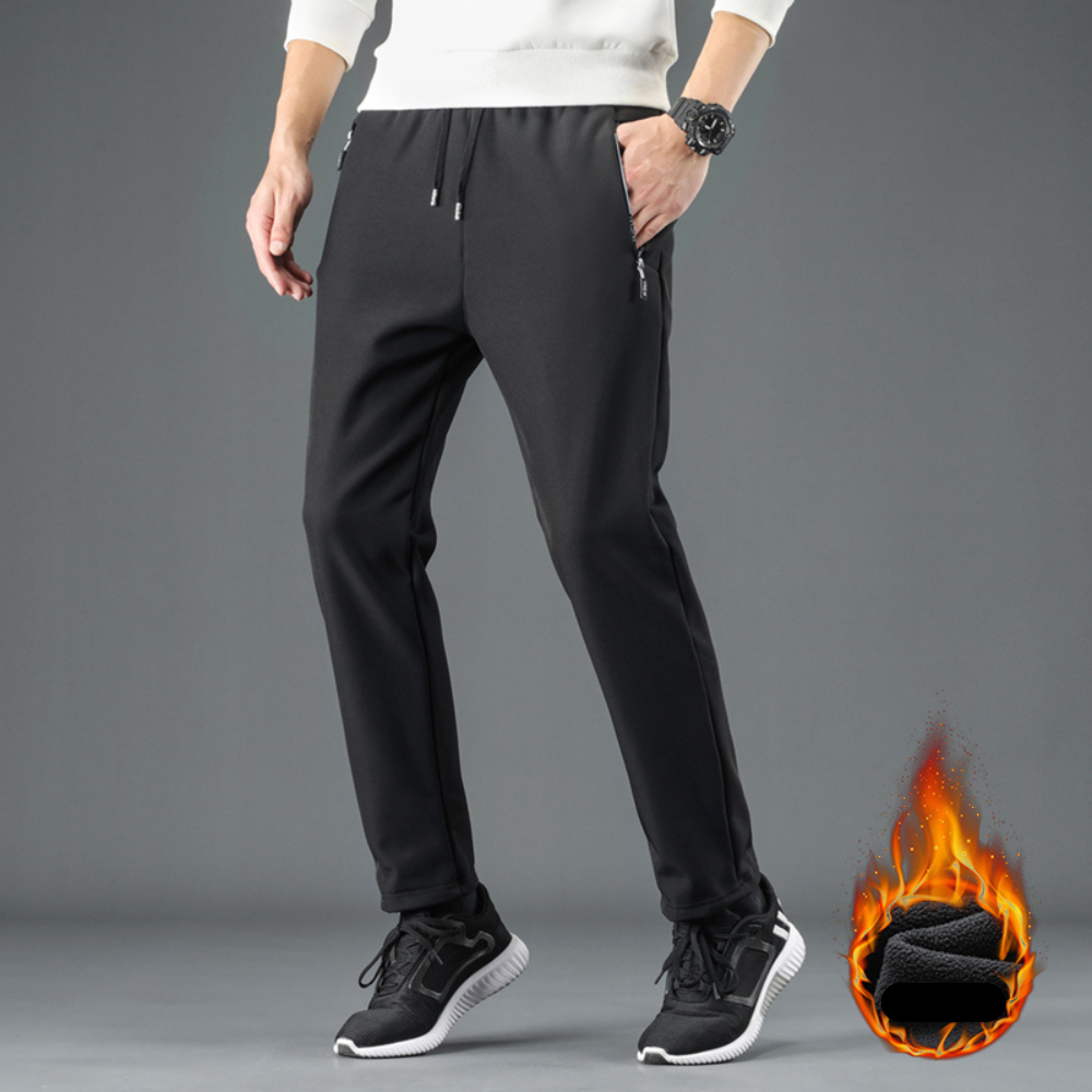 Warme Fleece Broek voor Heren - Waterdicht en Gevoerd