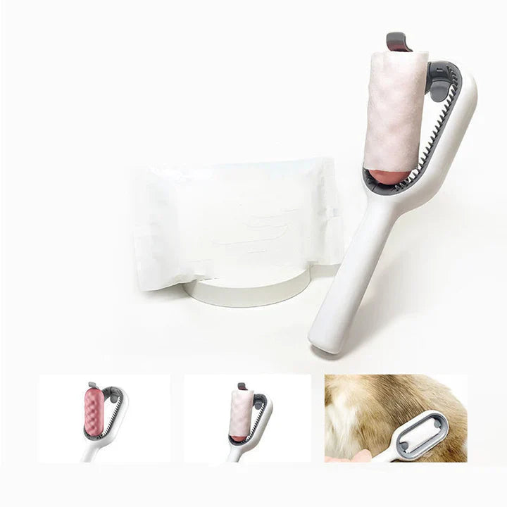 Dierlijke Massageborstel 3-in-1 voor Honden en Katten