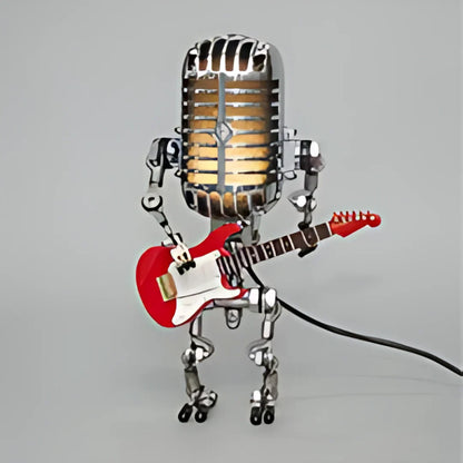 Tafellamp Robot Gitaar Design Uniek Verlichting