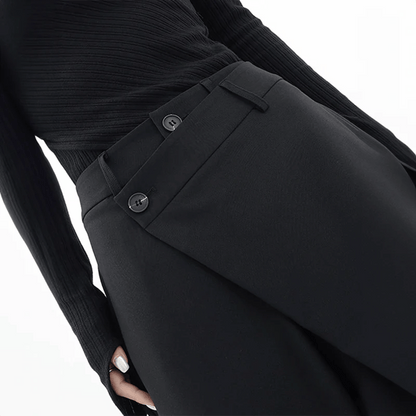 Wijde Broek Asymmetrisch Luxe Model voor Vrouw
