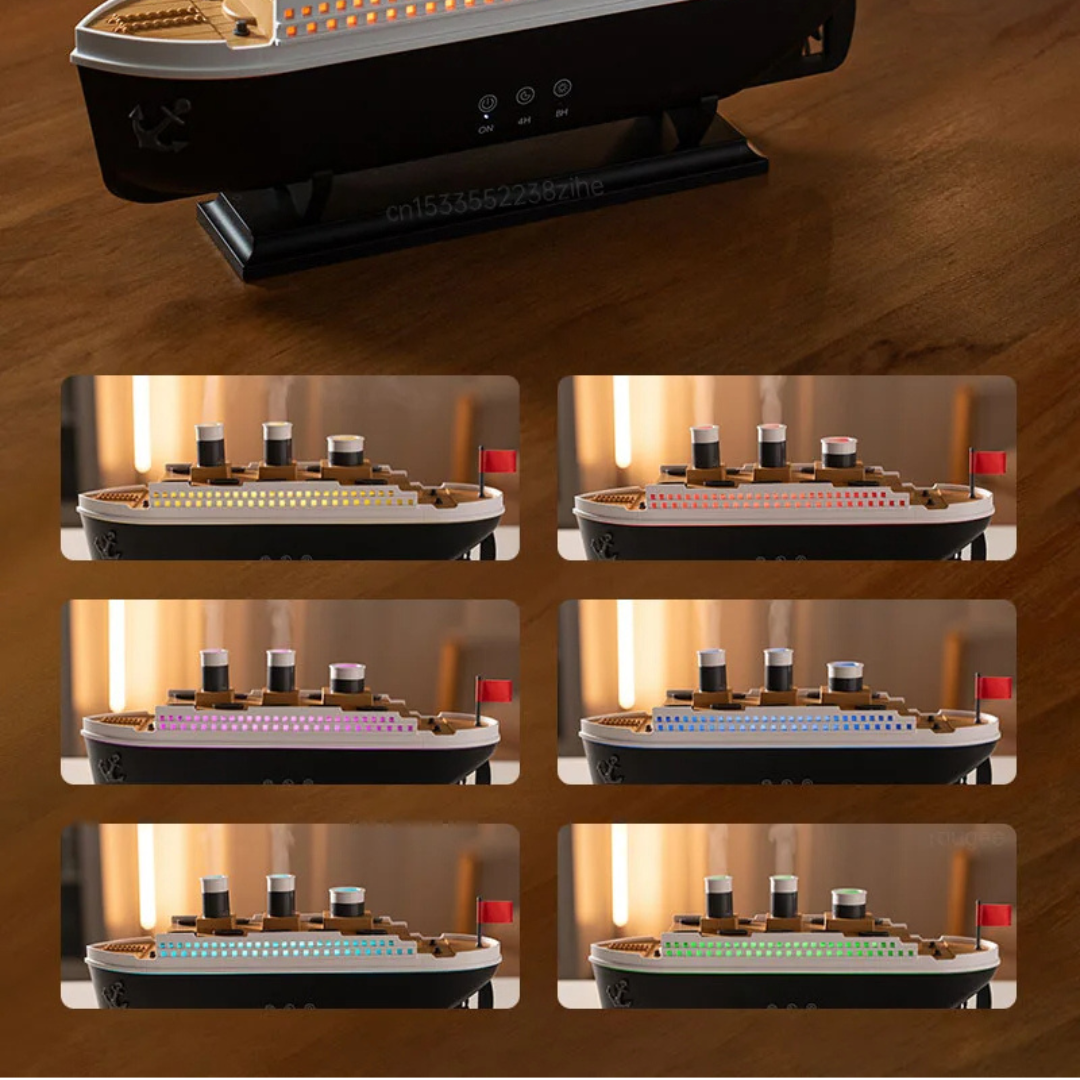 Aromadiffuser met LED Licht en Ontspannende Nevel