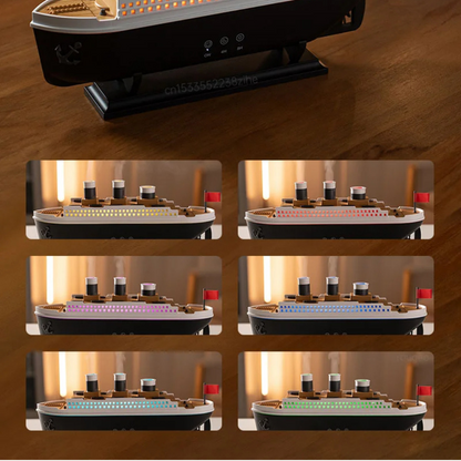 Aromadiffuser met LED Licht en Ontspannende Nevel