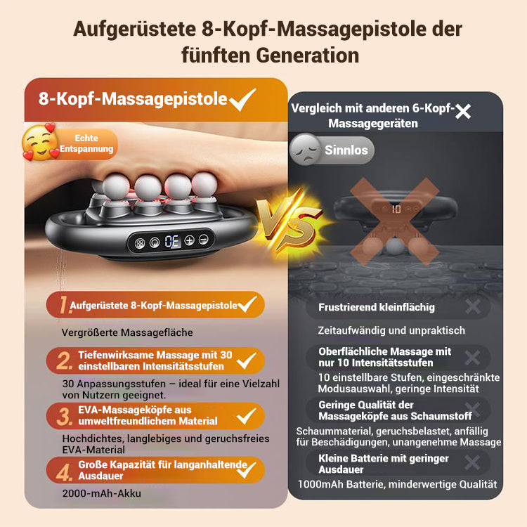Massageapparaat PowerPulse Pro met Verlichting