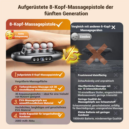 Massageapparaat PowerPulse Pro met Verlichting