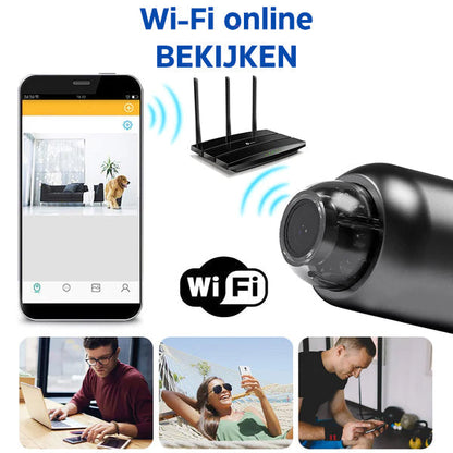 Mini Beveiligingscamera Full HD met Nachtzicht en Bewegingsdetectie