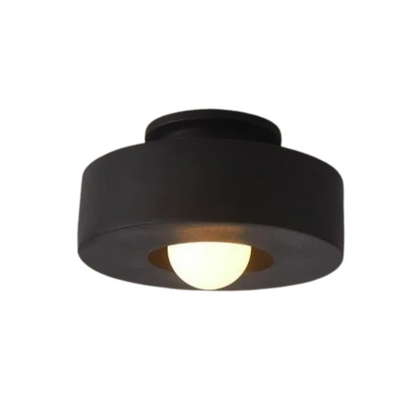 Witte Plafondlamp Scandinavisch Design 30 cm Modern