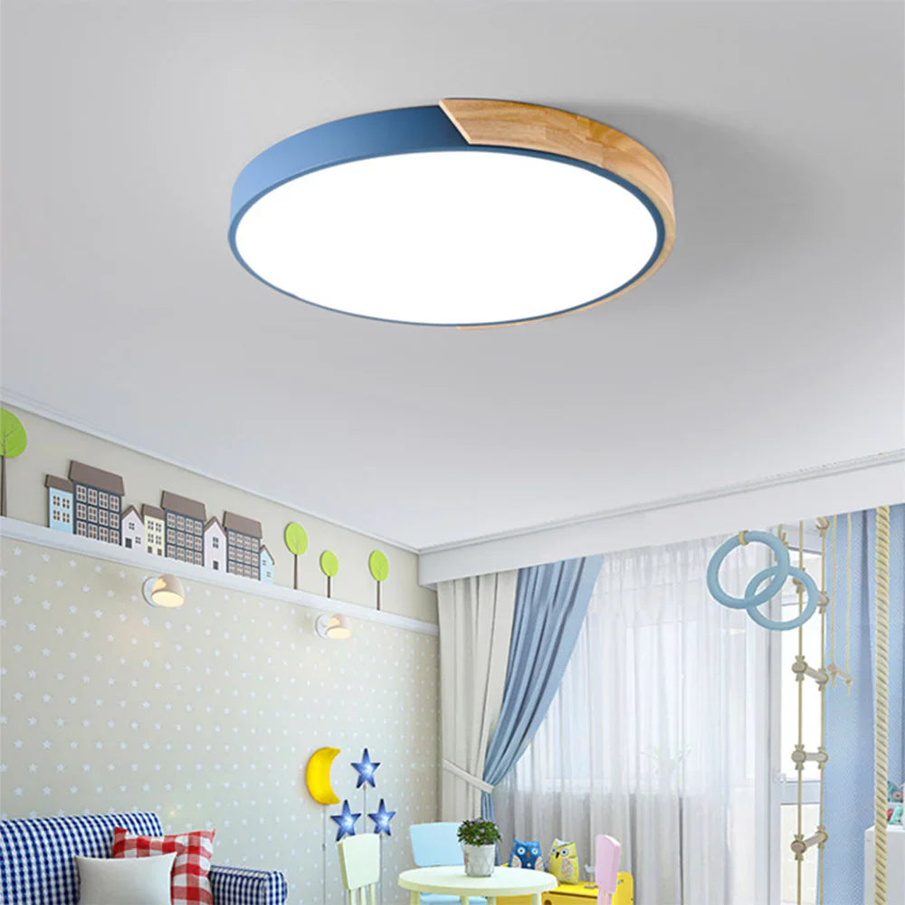 Ronde LED Plafondlamp met Kleurverandering - Velinix