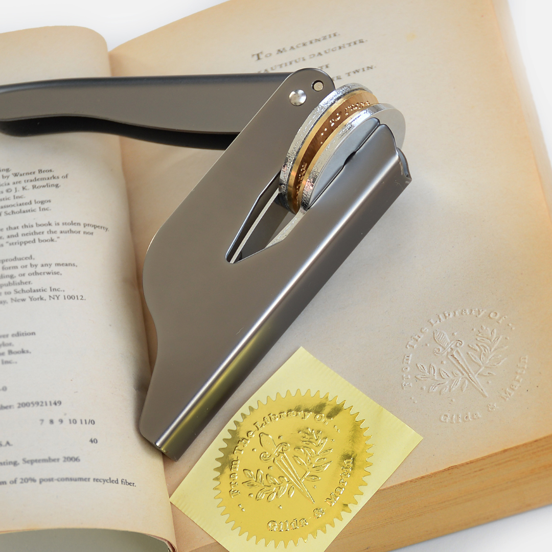 Persoonlijke Stempel Set Met Houten Handgreep - Velinix