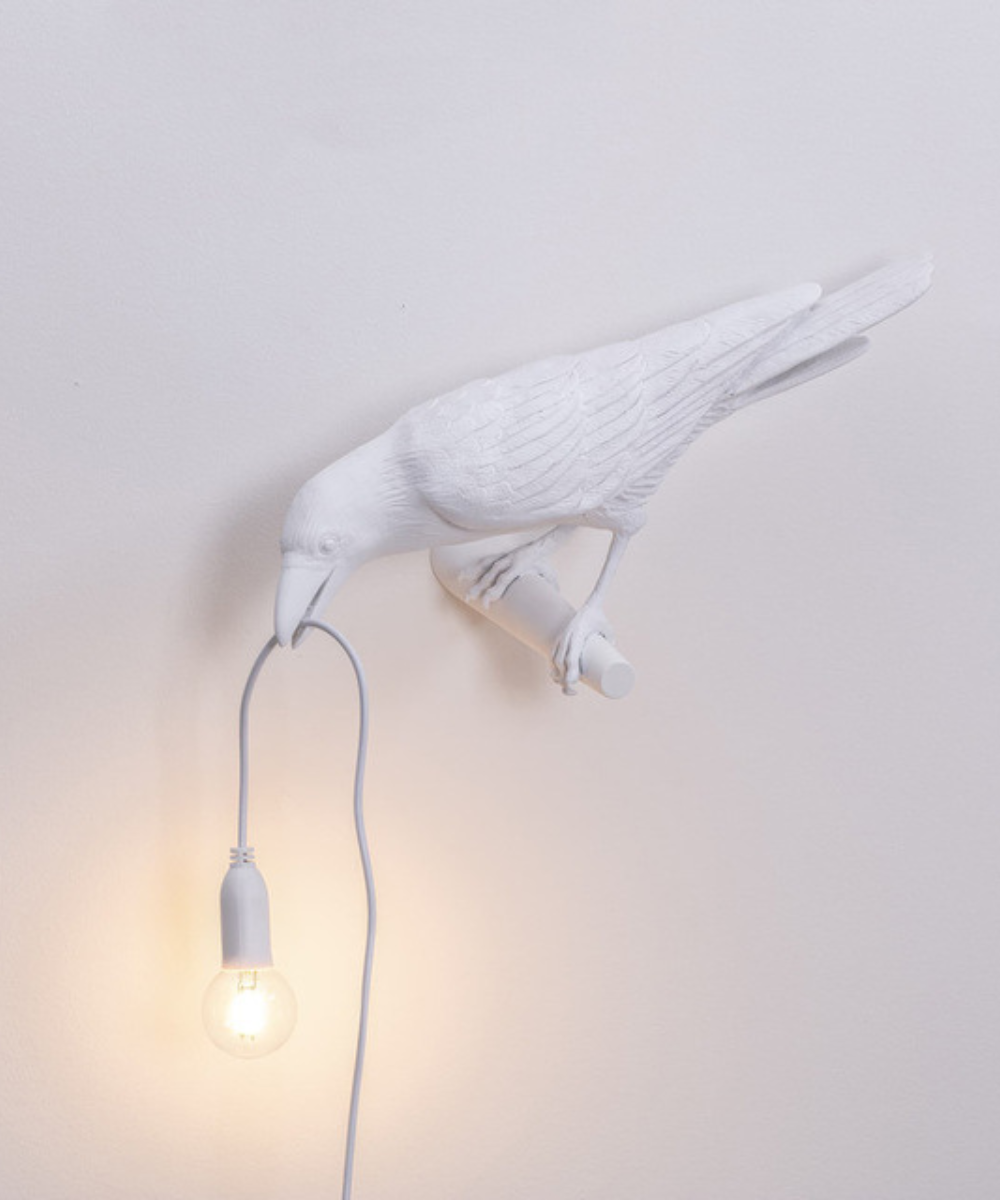 Vogel Tafellamp Unieke Kraaienlamp Dekoratie