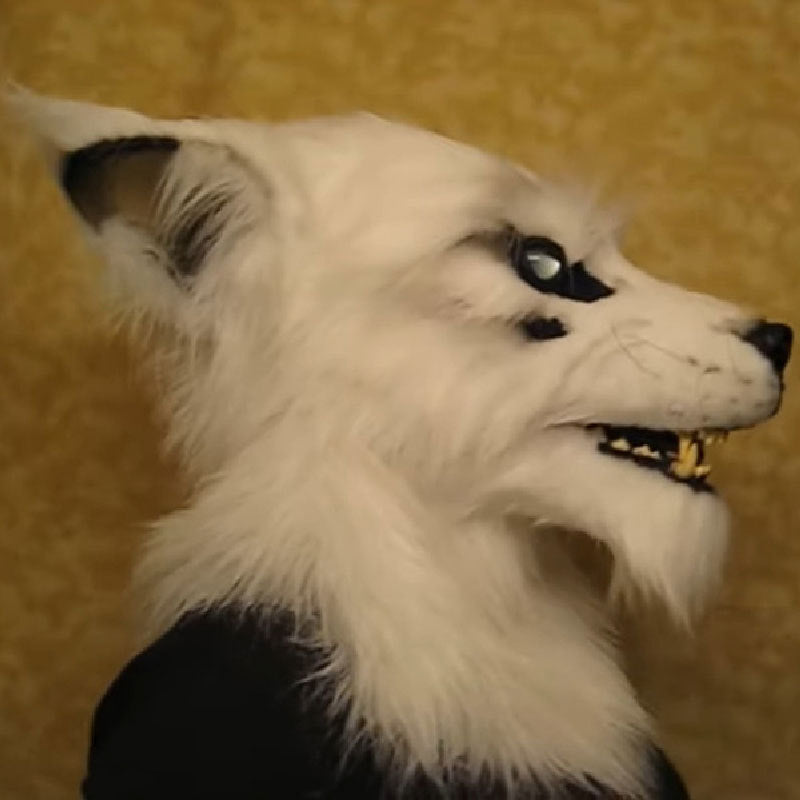 Wolf Maskerade Accessoire GLOW in the Dark