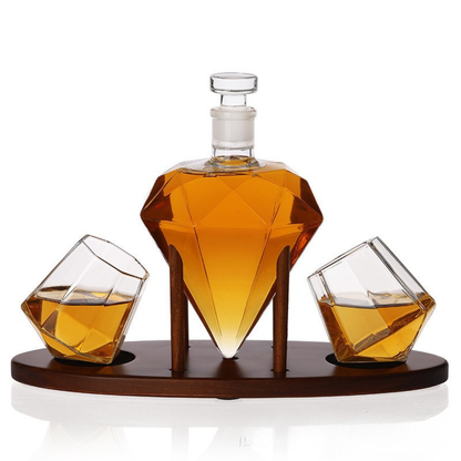 Whiskey Karaf Set Premium Glaswerk voor Whiskey Liefhebbers