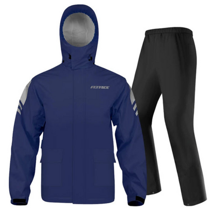 Waterdichte Motorregenjas Unisex Winddicht Ergonomisch