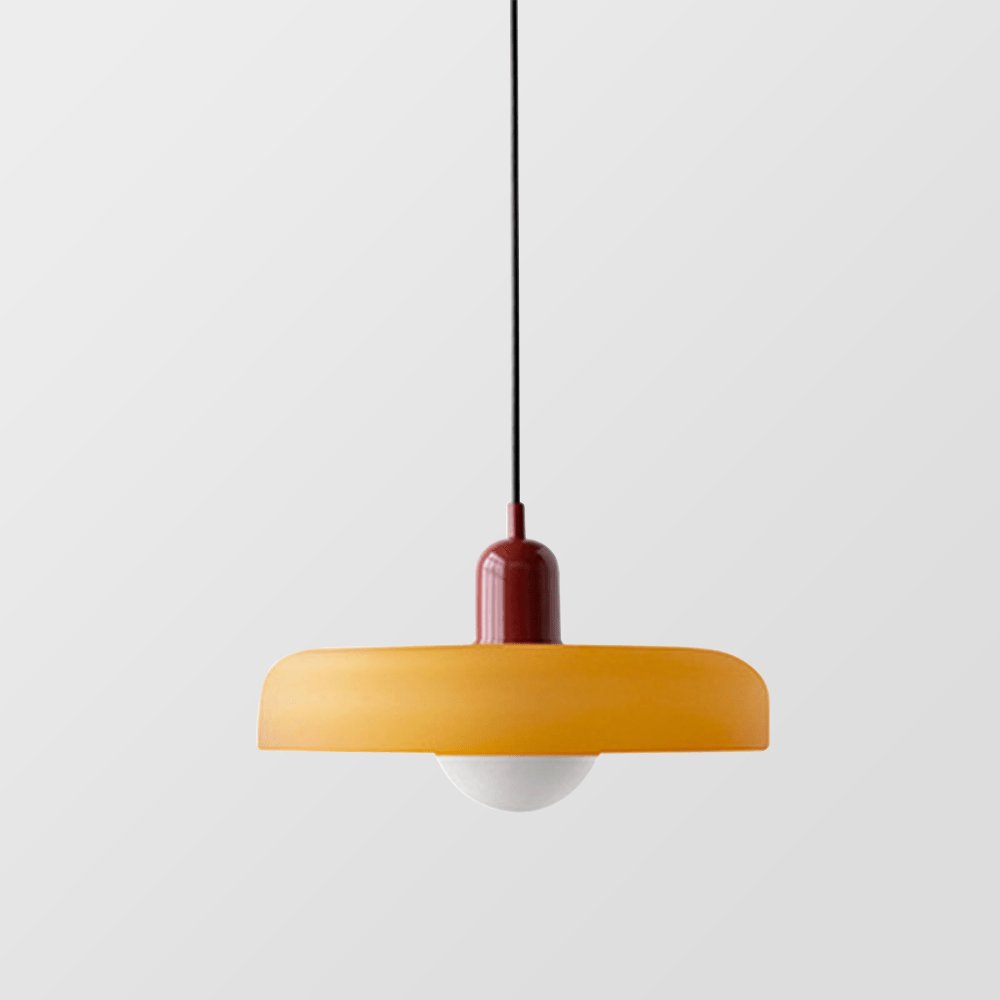 Kleurrijke Hanglamp Modern Glazen Design voor Woonkamer