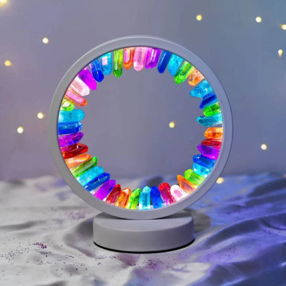 Kwarts Kristal Lamp Regenboog Effect Energiebalans