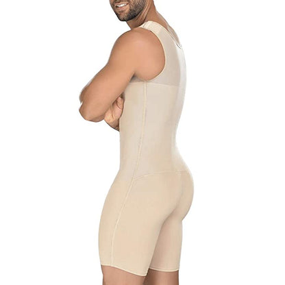 Heren Compressiepak Ademend Body Shaper voor Onder Kleding
