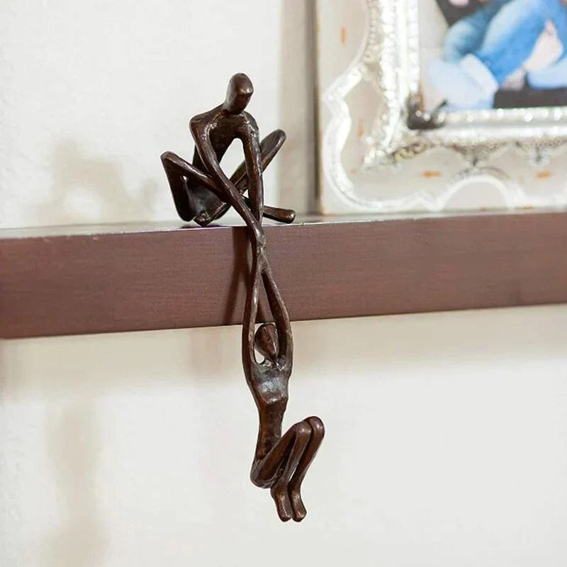 Romantische Liefdessculptuur Beeldje Huisdecoratie Uniek