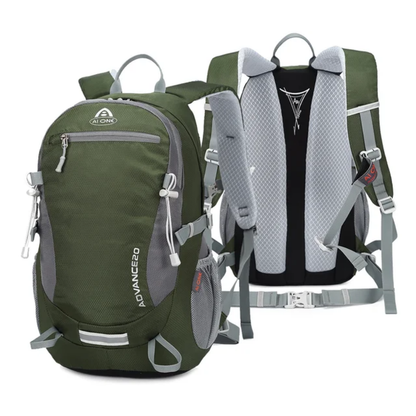 Wandelen Rugzak 20L Waterdicht en Lichtgewicht met Regenhoes