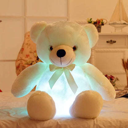 Knuffel Pluche Beer met Zachte LED Lichten