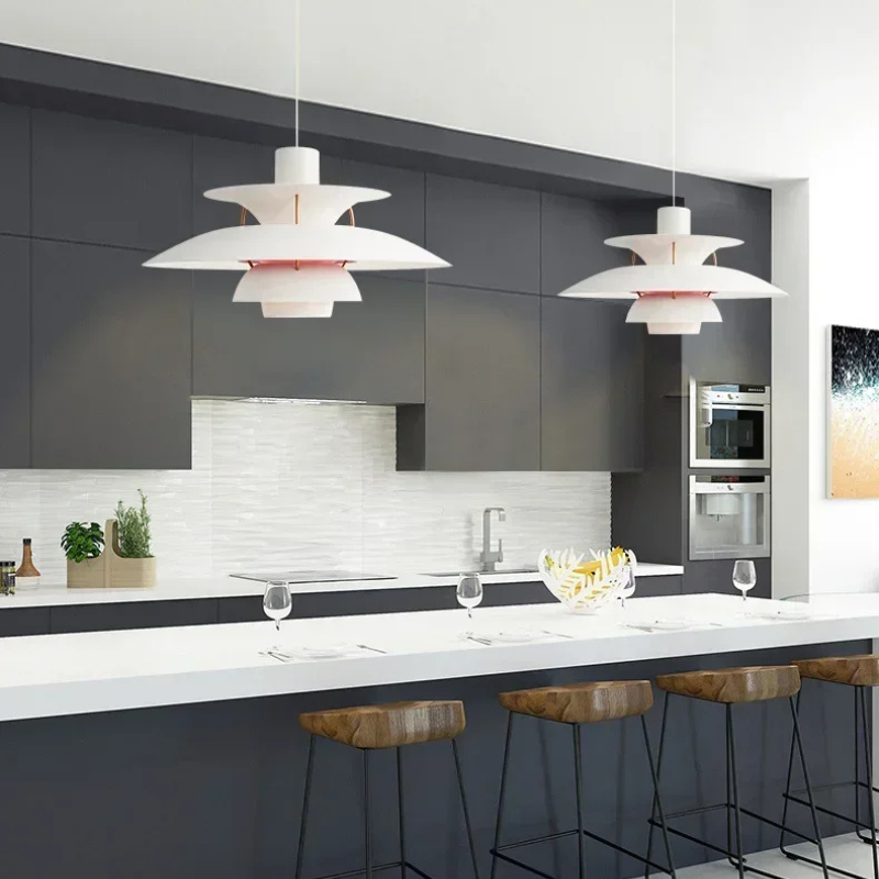 LED Pendant Lamp Design Plafondlamp met Parapluscherm