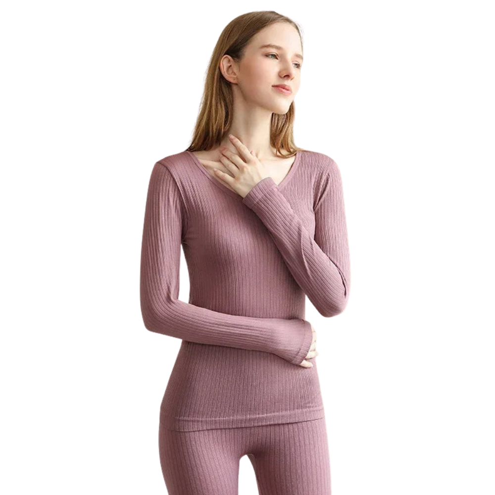 Dames Thermisch Ondergoed Lang Model Warm en Comfortabel