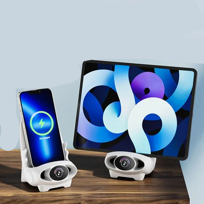 Draadloze Snellader Stoel met Telefoonhouder