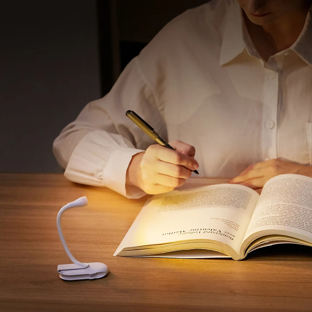 LED Leeslamp Clip-On met Flexibele Arm en Meerdere Kleuren