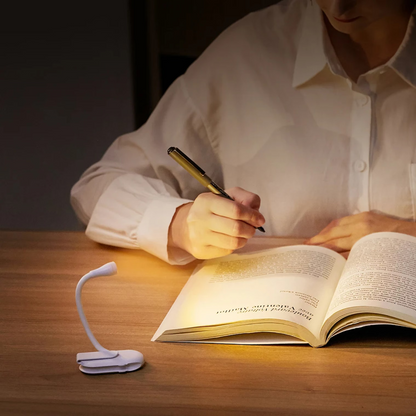 LED Leeslamp Clip-On met Flexibele Arm en Meerdere Kleuren