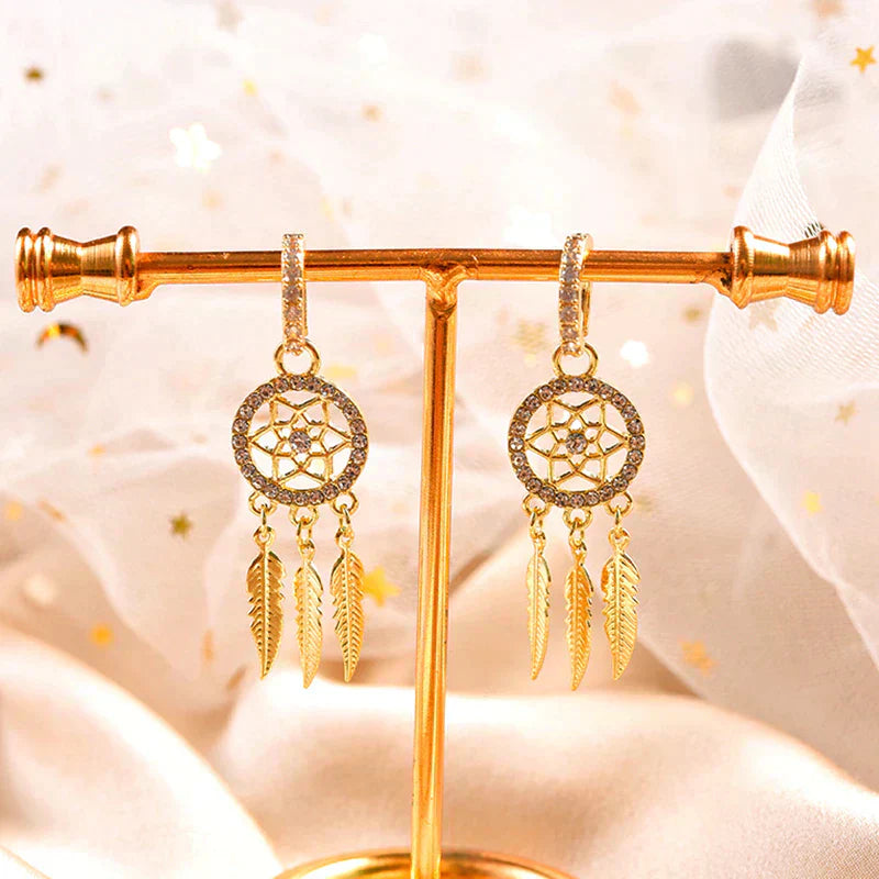 Gouden Oorbellen 14K Elegante Verfijning
