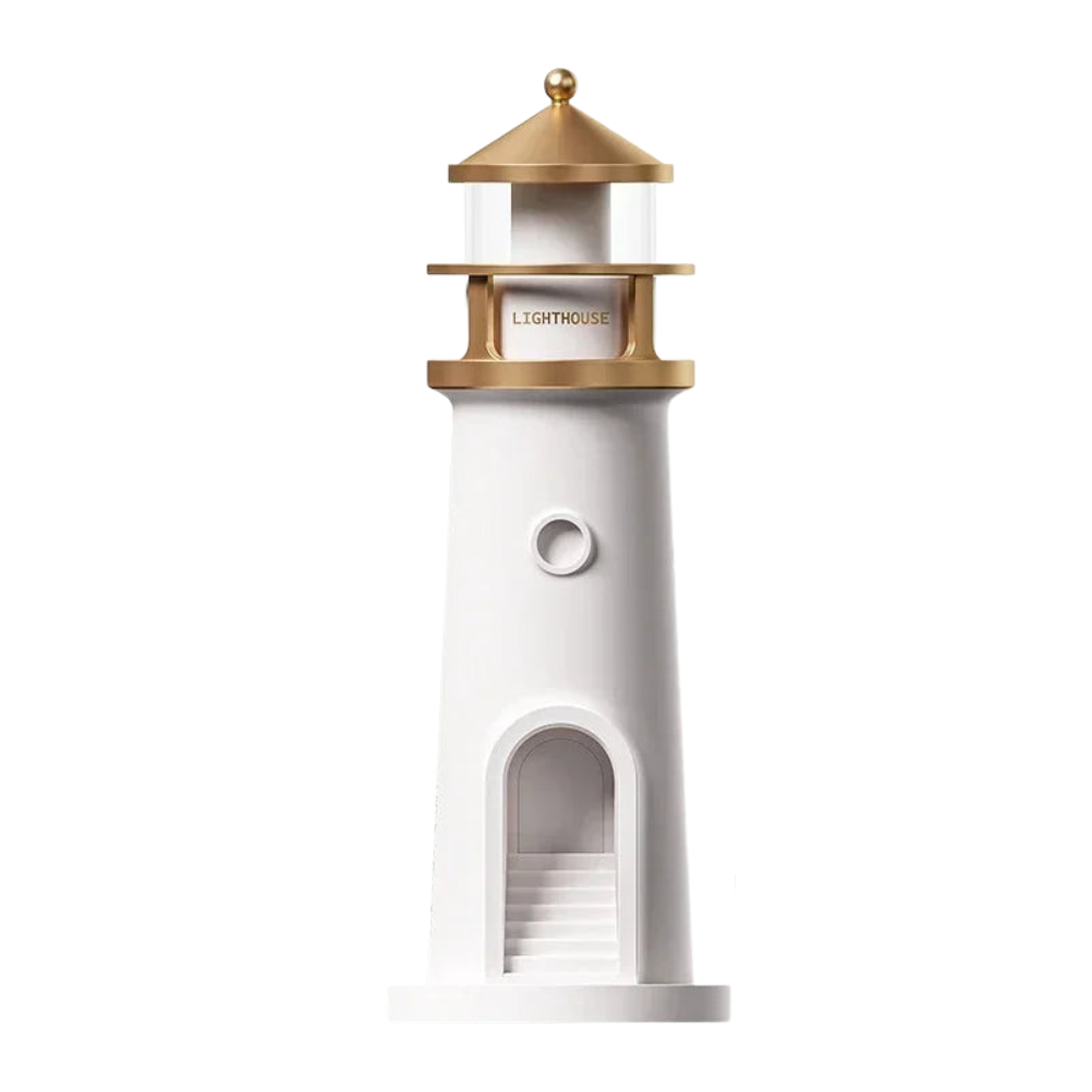 Maanprojectorlamp Dimbaar Bluetooth Vuurtoren Effect